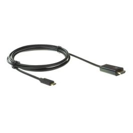 Ewent EW9824 Adaptador de Cable de Vídeo USB Tipo C a HDMI, 2 m, Negro