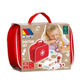 Maletin doctor con 7 accesorios de madera 23x16x8 cm Maletin doctor con 7 accesorios de madera 23x16x8 cm