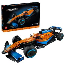 Lego 42141 Technic The McLaren Formula 1 2022 Race Car, modelo a escala F1, kit de construcción para adultos