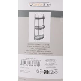 Confortime Estantería Rinconera Cocina 49 x 19.5 x 27 cm Black (6 Unidades)