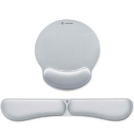 Subblim SUBMP-04E021 Pack de Reposamuñecas y Alfombrilla Ergonómica MemoryFlex Plateadas Precio: 17.78999959. SKU: B15KL5RMQ6