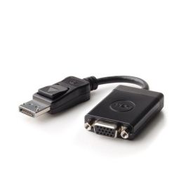 Dell Adaptador DisplayPort a VGA HD D-Sub (HD-15) 1 x DisplayPort 20 pin DisplayPort Negro Resolución 1920 x 1200