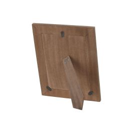 DKD Home Decor Marco de Foto 15x20 Natural Blanco Mango Resina 1.8 x 26 x 21 cm (4 Unidades)