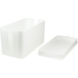LogiLink KAB0061 Caja de Gestión de Cables Pequeña Plástico Blanco 235x115x120mm