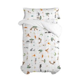 Juego de funda nórdica HappyFriday Mini savanna Multicolor Cama de 105 2 Piezas Precio: 56.50000015. SKU: B1JQELDYSY