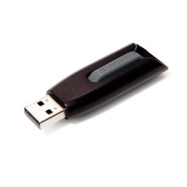 Verbatim V3 Store N Go Pendrive 256GB USB 3.2 Negro Retráctil Super Speed