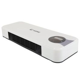 Calefactor Split de Pared PTC + Ventilador 1800W con Control Remoto, Termostato, Temporizador y Programable - Hasta 30m² - Blanco