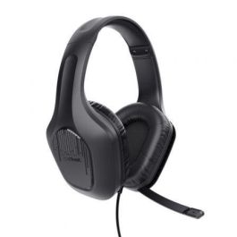 Trust Auriculares Gaming GXT 475 Zirox Headset con Micrófono Diadema Ajustable Jack 3.5mm Negro