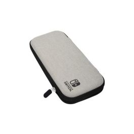 Power A 1522652-01 Estuche Protector Compacto para Nintendo Switch OLED, Switch o Lite Gris