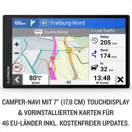 Garmin Camper 795 Navegador GPS Fijo para Autocaravanas con Pantalla Táctil 7" TFT 1024x600 32GB Negro Garmin Camper 795 Navegador GPS Fijo para Autocaravanas con Pantalla Táctil 7" TFT 1024x600 32GB Negro