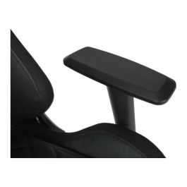 Deltaco Gaming DC410 Silla Gaming Ergonómica, Negro, Respaldo Ajustable 90-180°, Asiento y Respaldo Acolchados, Peso Máx. 120 kg, Altura Máx. 185 cm, Reposabrazos 2D