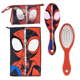 Cerdá Neceser de Aseo para Viaje Spidey Rojo Infantil 23x15x8 cm +3 años