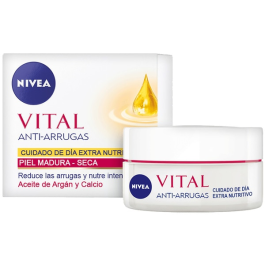 Nívea Cream Vital Antiarrugas Con Aceite De Argan Y Calcio 50 mL Precio: 11.495000483999998. SKU: B14AASNY3N