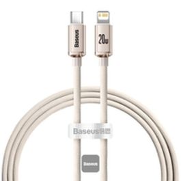 Cable USB a Lightning Baseus CAJY001304 Rosa 1,2 m Cable USB a Lightning Baseus CAJY001304 Rosa 1,2 m