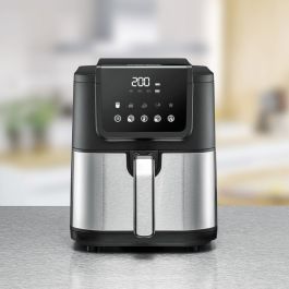 ROMMELSBACHER FRH 1500 Freidora de aire caliente 5L, 1500W, 80-200°C, Negro. Con horneado y asado a la parrilla
