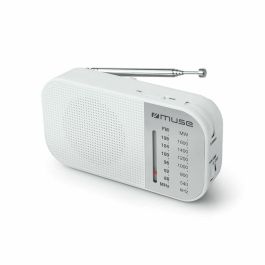 Radio Muse M-025 RW Blanco (Blanco) Caja De Regalo (Caja De Regalo) Precio: 19.98999981. SKU: S7606361