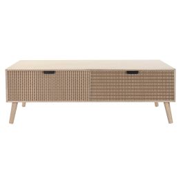 DKD Home Decor Mesa Centro Boho Marron 120 x 60 x 42.5 cm