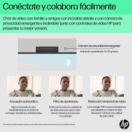 HP Ordenador All In One 24-cr0110Ns AMD Ryzen 5 7520U 16GB LPDDR5 1TB SSD 23.8" FHD IPS Antirreflectante Todo en Uno