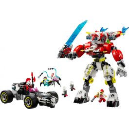 LEGO 71497 DREAMZzz Robot Tigre de Cooper y Corredor de Zero Juguete de Construcción 3 en 1