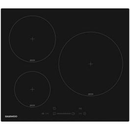 DAEWOO DAE8698902517959 Placa de Inducción de 3 fuegos, 60 cm, Negra