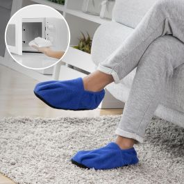 Zapatillas de Casa Calentables en Microondas InnovaGoods Azul Precio: 11.58999952. SKU: B14GX978KC