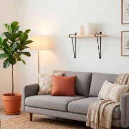 Perchero Max Home Hierro Madera MDF (6 Unidades)