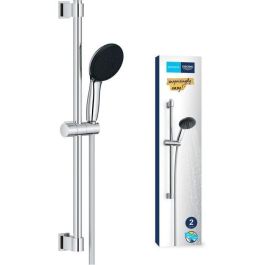 Grohe 26951001 Set de Ducha Vitalio Start 110 con Rociador de 2 Chorros, Barra 60 cm y Flexo, Ahorro de Agua, Cromo