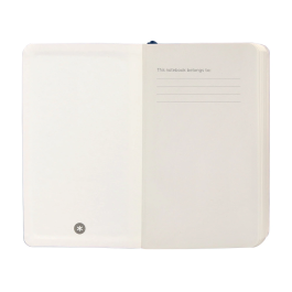 Antartik Cuaderno A6 Tapa Blanda Hojas Lisas Azul Marino 100 Hojas 80gr FSC