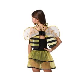 Conjunto de Alas y Tutú de Abeja Amarilla con Antenas - Disfraz de Abeja para Fiestas