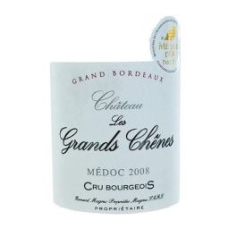 Château les Grands Chenes Médoc 2008 Cru Bourgeois - Vino tinto de Burdeos