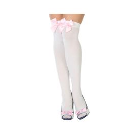 Medias Con Lazo Rosa - Ideales para trajes de muñeca, barbie, bailarina o novia dulce Precio: 1.49999949. SKU: S1130785