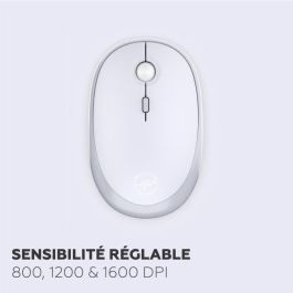 Mobility Lab AAAOA67231 Teclado y Ratón Inalámbricos Ergonómicos, 2.4 GHz, Sensor Óptico, Negro