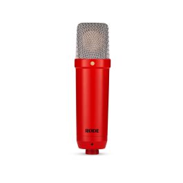 RODE Nt1 Signature Red Micrófono de Condensador de Estudio con Cápsula HF6 de 1 Pulgada y Bajo Ruido para Voces, Instrumentos, Locución, Streaming y Podcast Precio: 168.68999983. SKU: B1757DS3KJ