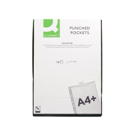 Q-connect Funda Multitaladro Folio Piel de Naranja 80mc Bolsa de 10 Unidades