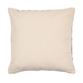 Cojín Blanco-Verde Algodón Decoración 45 X 45 cm