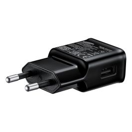 Samsung EP-TA20 Cargador Rápido 15W con Cable USB-C 1.5m Negro (Adaptador de Corriente)