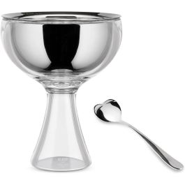 Alessi Big Love Copa para Helado Blanco Hielo Acero Inoxidable 18/10 AMMI01S - Diseño Miriam Mirri, 15 cm, 25 cl Precio: 41.7899999. SKU: B12GY99TAZ
