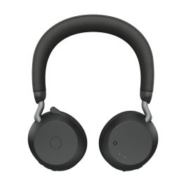 Jabra Evolve2 75 Auriculares On-Ear Inalámbricos Bluetooth Oficina/Centro de Llamadas Negros con Cancelación de Ruido Activa