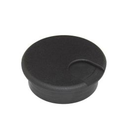 Kondator Pasacables de Mesa de Plástico de Alta Calidad para Cables, Diámetro Ø 60 mm, Color Negro Kondator Pasacables de Mesa de Plástico de Alta Calidad para Cables, Diámetro Ø 60 mm, Color Negro