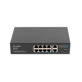 LANBERG RSFE-8P-2GE-120 Switch No administrado Gigabit Ethernet (10/100/1000) con PoE, Montaje en Rack 1U Negro Precio: 63.50000019. SKU: S5615274