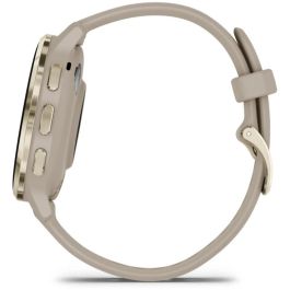 Garmin Venu 3S french gray/softgold Reloj Inteligente con GPS y Monitor de Actividad AMOLED Pantalla Táctil 1.2" Unisex Sumergible