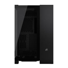 Caja para PC - CORSAIR - Cámara media torre de vidrio templado 6500X con doble cámara - Negro Caja para PC - CORSAIR - Cámara media torre de vidrio templado 6500X con doble cámara - Negro