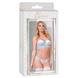 Conjunto de Lencería Exposed Azul Crema (S/M)