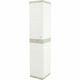 Plastiken Armario alto con 1 puerta y 2 baldas, 35 cm