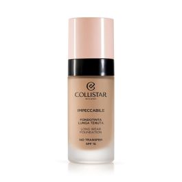 Collistar #4N IMPECCABILE Base de Maquillaje Larga Duración SPF 15 No Transfer Hidratante Mate Natural 30 ml