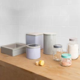 Quid Bote Vidrio Moss 0,25 L Conservación Productos Seco Tape Cierre Rosca