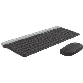 Logitech MK470 Teclado y Mouse Inalámbricos - Combinación Compacta y Silenciosa