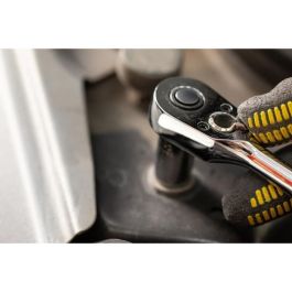 Stanley Trinquete de 72 Dientes con Cuadradillo de 1/4'' y 10 Vasos, Juego de 11 Piezas Stanley Trinquete de 72 Dientes con Cuadradillo de 1/4'' y 10 Vasos, Juego de 11 Piezas