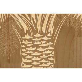 DKD Home Decor Cuadro Colonial Marron 3.6 x 120 x 40 cm Set de 3 Pino