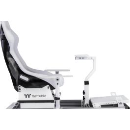 Thermaltake GSC-F50-CPASWH-01 Cabina de Vuelo GF500 Flight Simulator Cockpit de Aluminio Blanco 120 kg